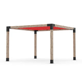 Pergola Kit with SHADE SAIL for 6x6 Wooden Posts