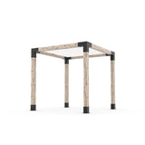 Pergola Kit with SHADE SAIL for 6x6 Wooden Posts
