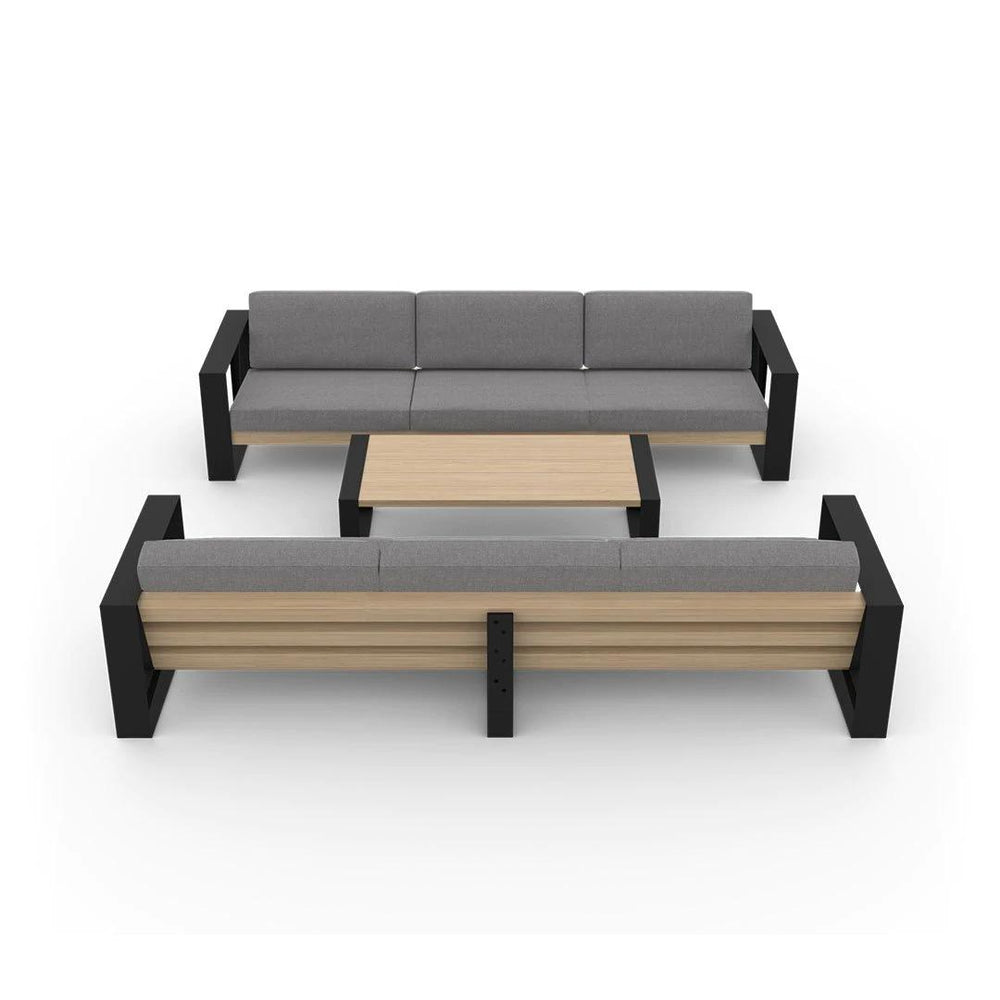 Modern Muskoka 3 Piece Queen Sofa Set
