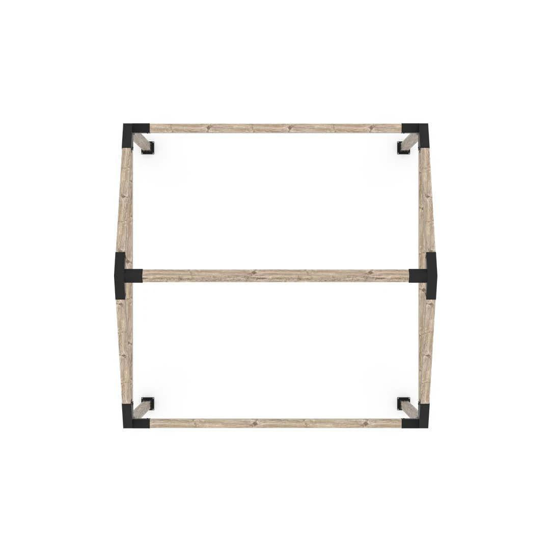 GRID 30 Single pergola kit for 4x4 wooden posts