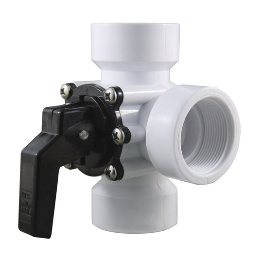 3-way valve, 3 glued sides