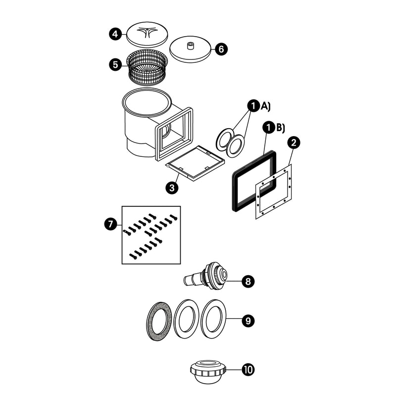 S/S screw set