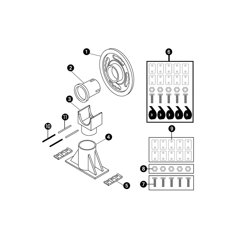 Hub for ACM133