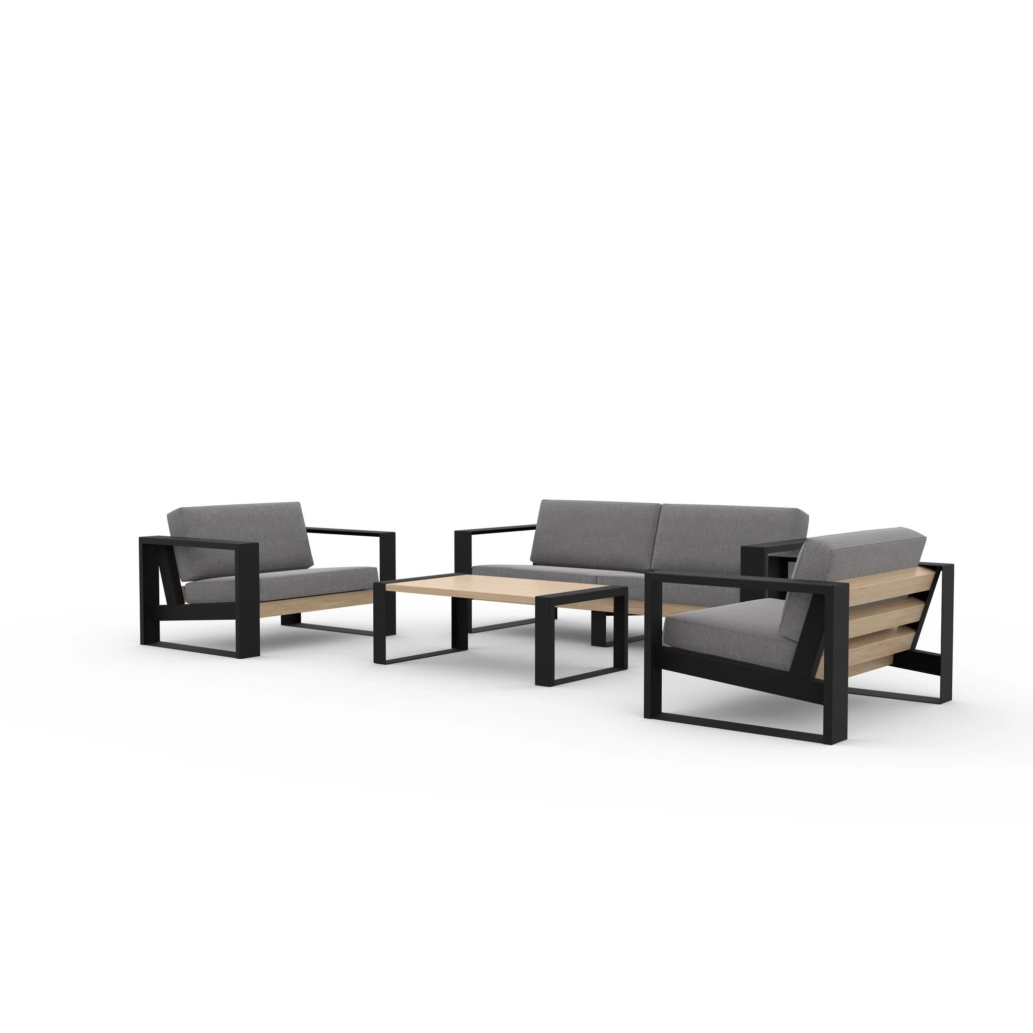 Modern Muskoka 4 Piece Sofa Set