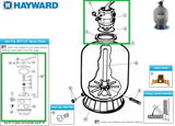 Hayward Multiport Variflo SP0714T Filter Head
