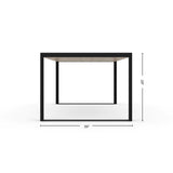 Modern Muskoka 3 Piece Outdoor Dining Set