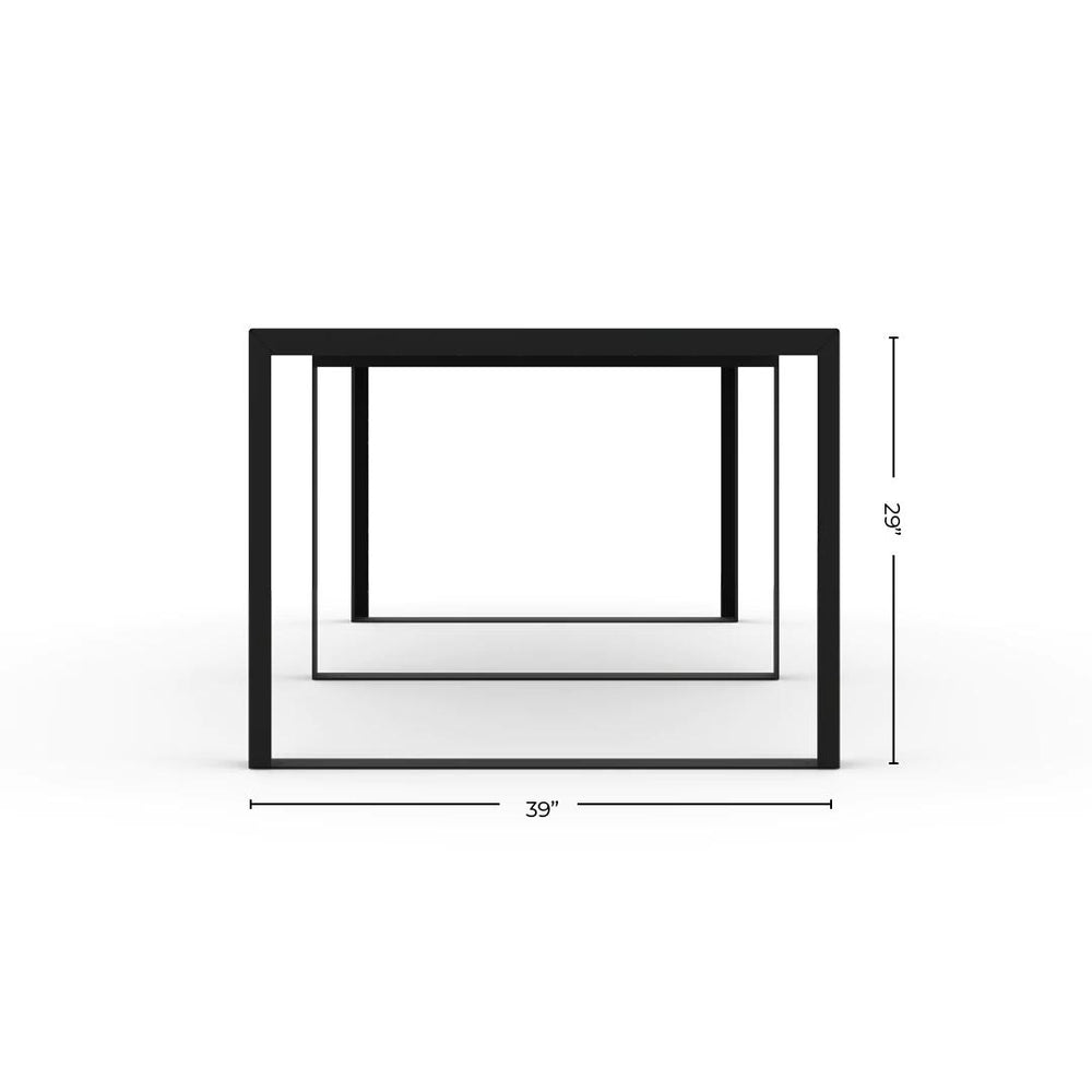 Modern Muskoka Elongated Dining Table Set